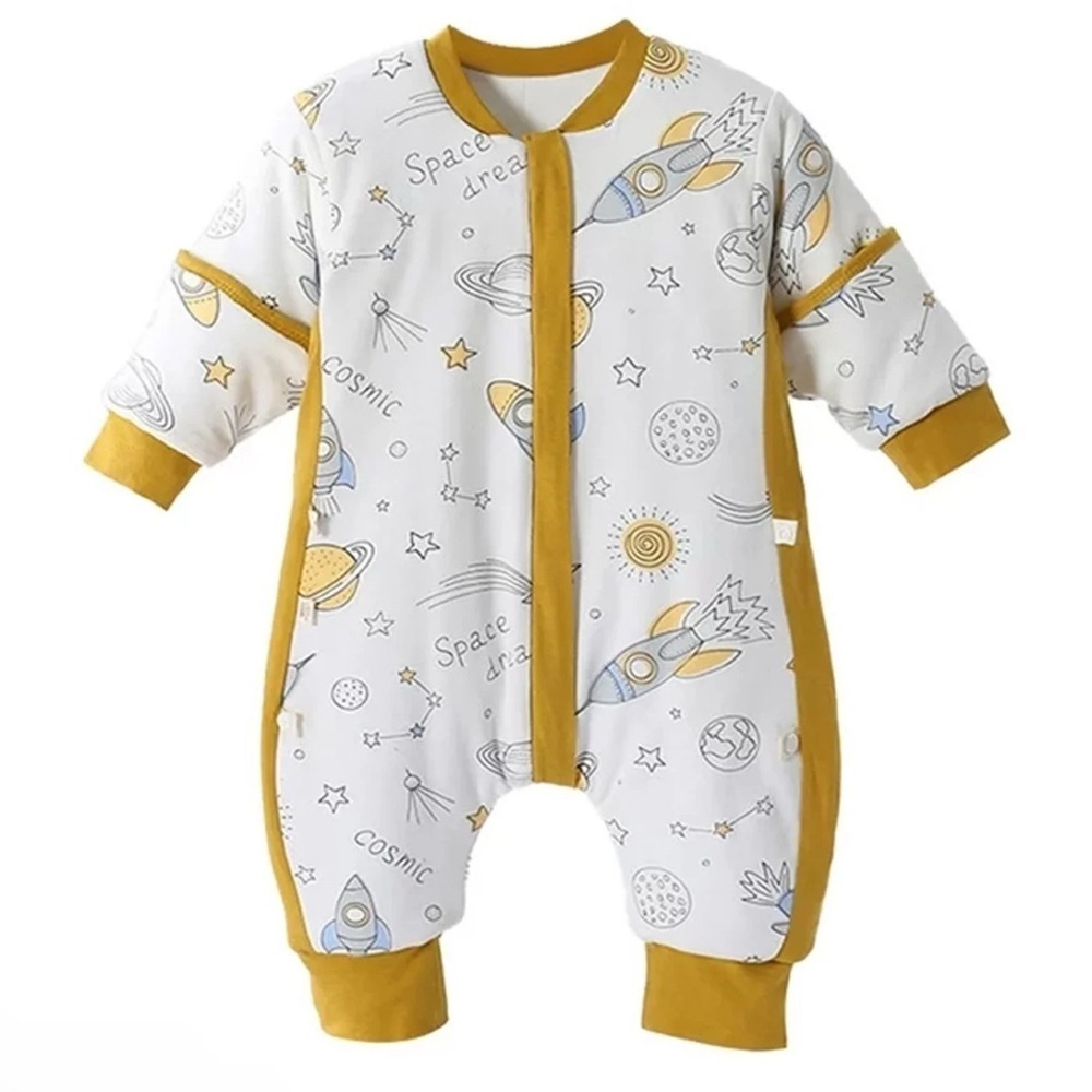 NWT- Space Themed Baby Sleeping bag w/ Feet.